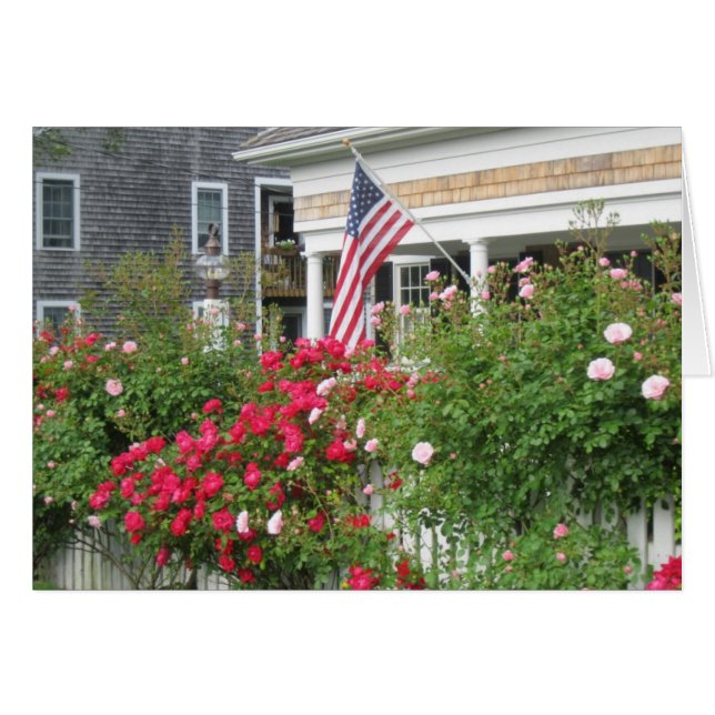 "Un Beau Cottage Nantucket" (Devant Horizontal)