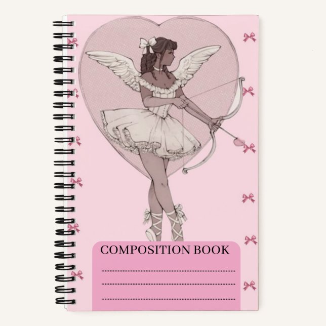 Un beau livre de notes rose girly (livre de croqui (Recto)