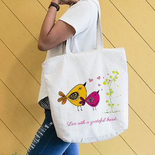 Un beau Sac fourre-tout d'oiseaux