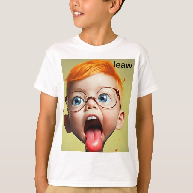 Un beau T-shirt garçon tendance (Devant)