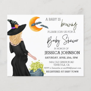 Un bébé brasse de l'aquarelle sorcière Blonde pers