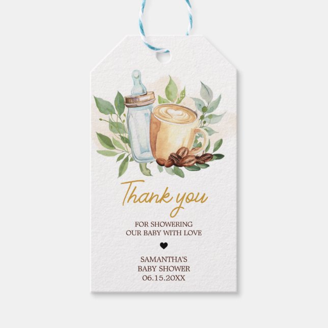 Un bébé brasse des étiquettes de préférence pour l (Devant)