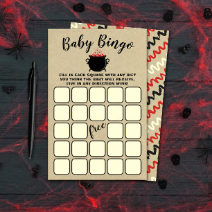 Un Bébé Doux Brasse Le Baby shower D'Halloween