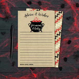 Un Bébé Doux Brasse Le Baby shower D'Halloween