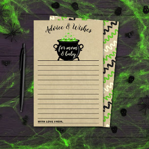 Un Bébé Doux Brasse Le Baby shower D'Halloween