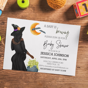 Un bébé se prépare Sorcière Afro-Américaine