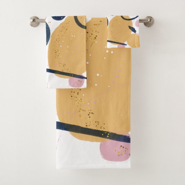 Un bleu rose branché révèle un art créatif Abstrai (En situation)