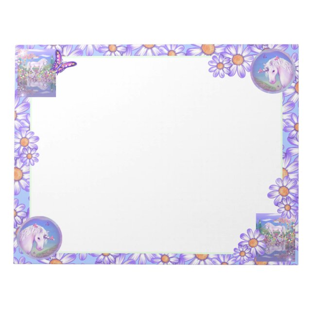 Un Bloc-notes paradisiaque violet (Devant)