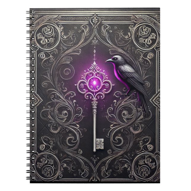 Un bon design de cahier de style gothique avec un  (Devant)