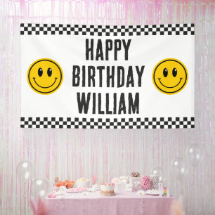 Un bon gars premier anniversaire grande bannière