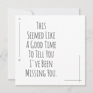 Un Bon Moment Pour Vous Dire Que Je Vous Ai Manqué