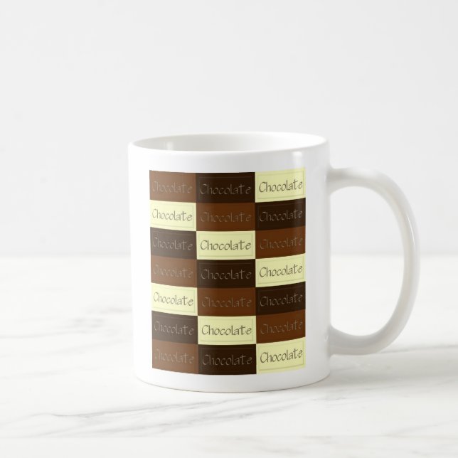 Un bon nombre de tasse de chocolat (Droite)