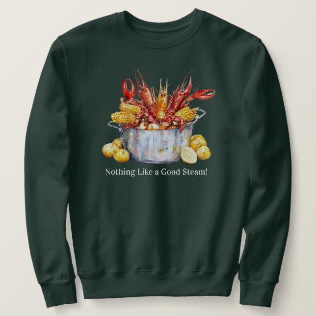 Un bon sweatshirt à vapeur (Design devant)