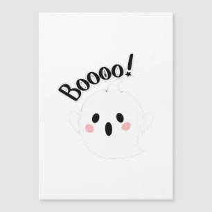 Un Boo Blanc Mignon Créatif Décontracté