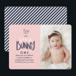 UN BUNNY BANTHDAY PARTY INVITATION<br><div class="desc">UNE INVITATION DE BUNNY BANTHDAY PARTY. PARTIE D'UNE COLLECTION.</div>