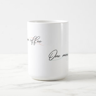 Un Café De Plus, Une Mug De Chapitre De Plus