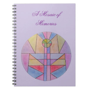 Un cahier journal Mosaïque de souvenirs