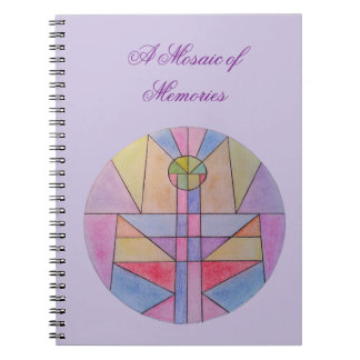 Un cahier journal Mosaïque de souvenirs 