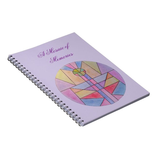 Un cahier journal Mosaïque de souvenirs  (Côté Droit)
