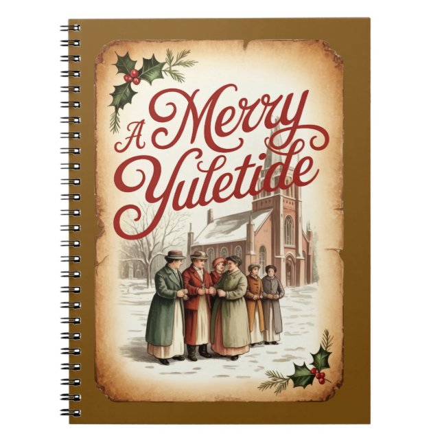 Un cahier joyeux de Noël (Devant)