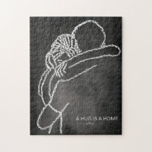 Un câlin est un chez-soi - Puzzle - Reena Doss