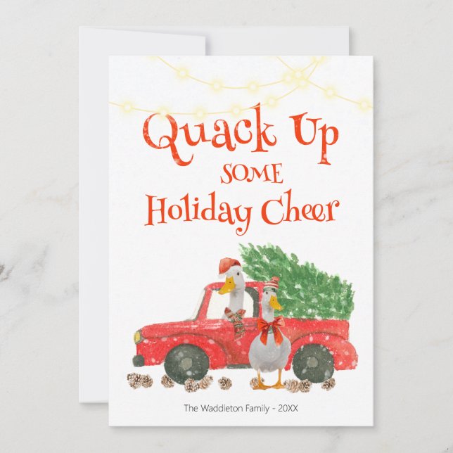 Un Canard De Fête (Devant)