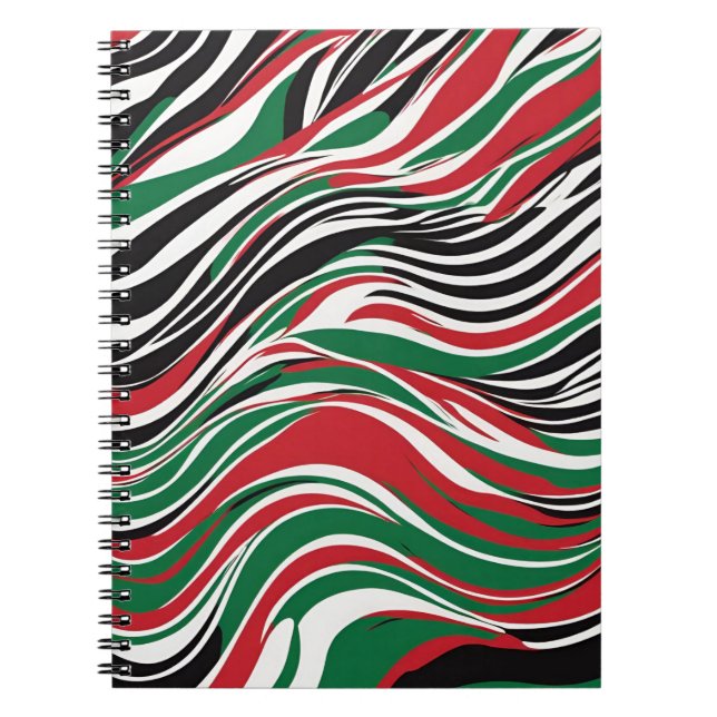 Un Carnet élégant avec design Bold Abstract (Devant)