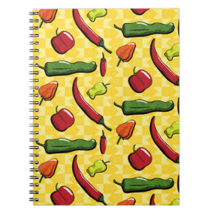 Un Carnet mondial de poivrons chili