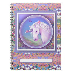 Un carnet paradisiaque violet