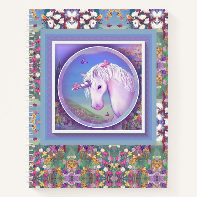 Un carnet paradisiaque violet (Devant)