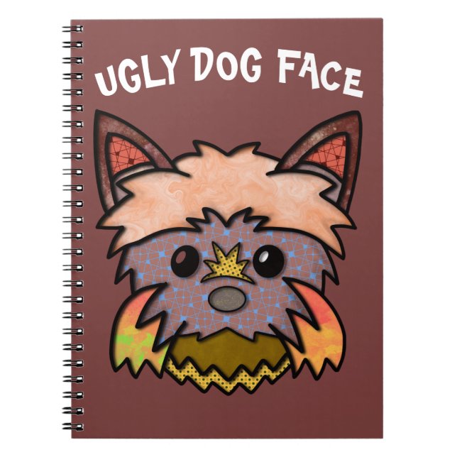 Un Carnet unique et laid pour chien (Devant)
