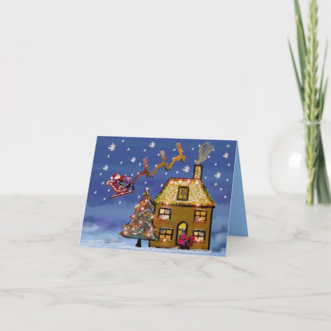 Un Carte de fin de année de Noël (Devant)