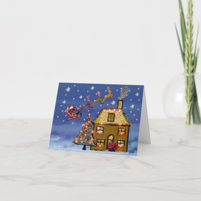 Un Carte de fin de année de Noël (Devant)