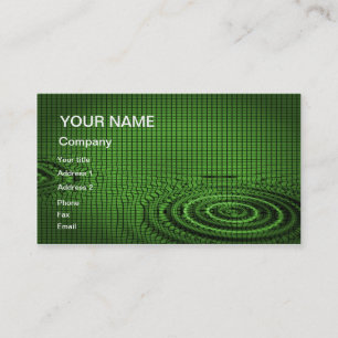 Un carte de visite abstrait pour que vous
