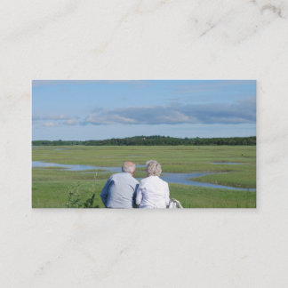 Un carte de visite plus ancien de couples