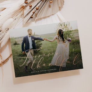 Un Carte photo de Merci de pour toujours, un Mari