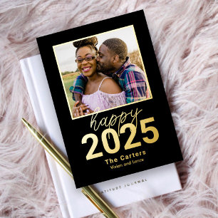 Un Carte photo du Nouvel An sans peur