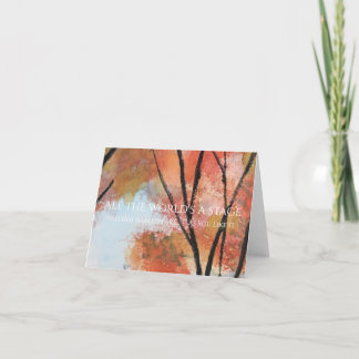 Un Carte pour notes de scène pour tout le monde