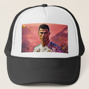 Un casquette avec l'image de Ronaldo
