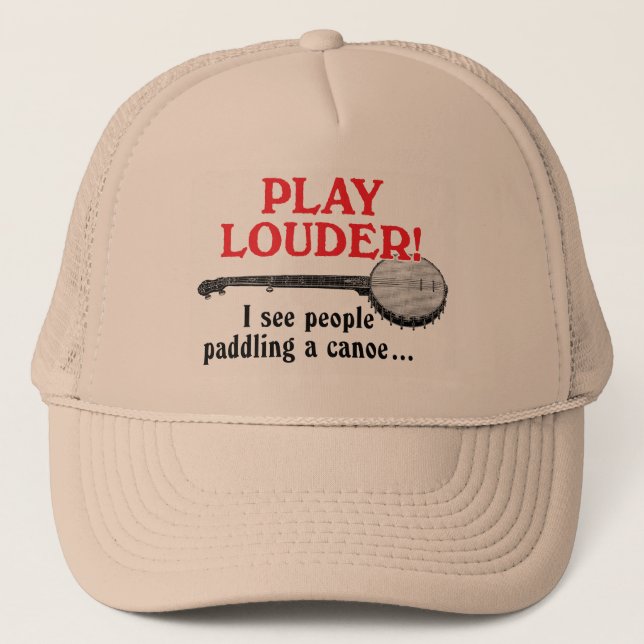 Un casquette plus bruyant de camionneur de jeu (Devant)