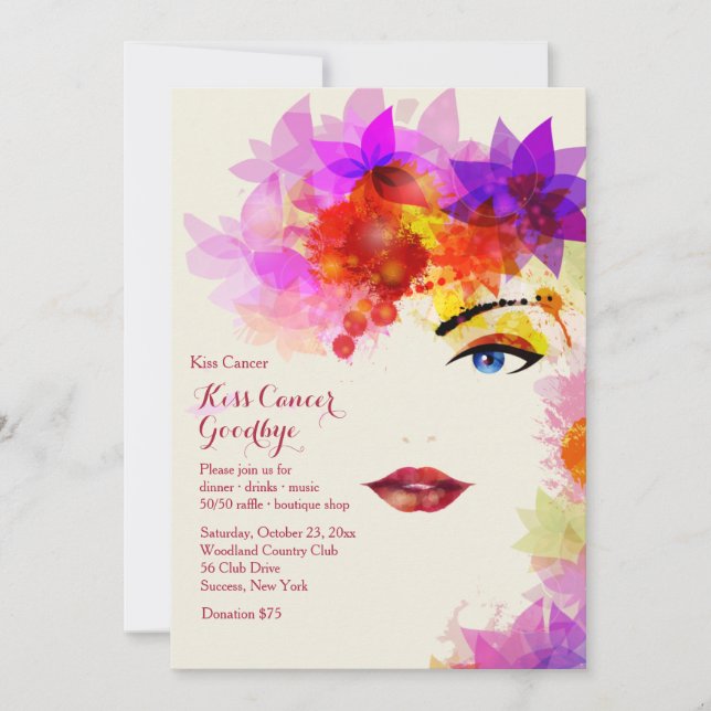 Un certain aperçu Invitation à lever des fonds pou (Devant)