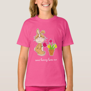 Un certain lapin m'aime. Le T-shirts des enfants