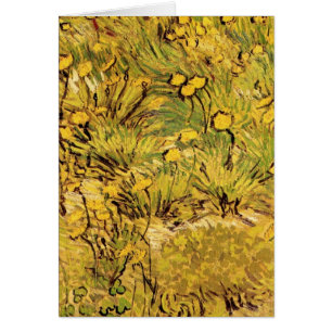 Un champ de fleurs jaunes par Vincent van Gogh