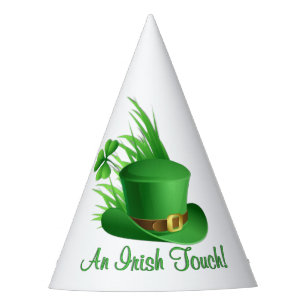 Un chapeau de lutin à touche irlandaise dans l'her