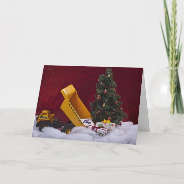 Un Chargement De Cadeaux Carte De Vacances (Devant)