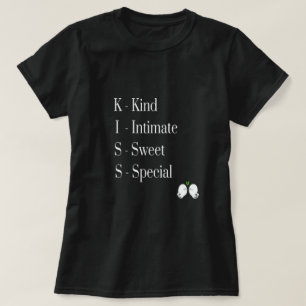 Un charmant T-shirt romantique pour les couples et