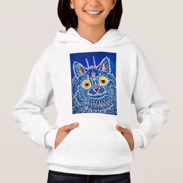 Un chat dans le style gothique par Louis Wain  (Devant)