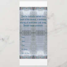 Un chevalier à retenir - invitations médiévales