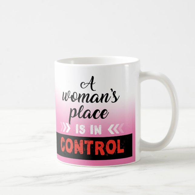 Un chez de femme, Mug café tendance. (Droite)