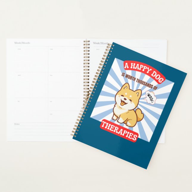 Un chien heureux Shiba chien mignon (Devant avec enveloppe)